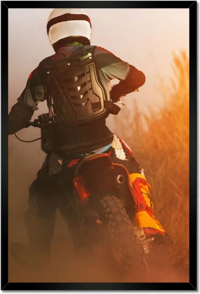 Poszterek keretben 40x60 Motocross Motorkerékpár Motor