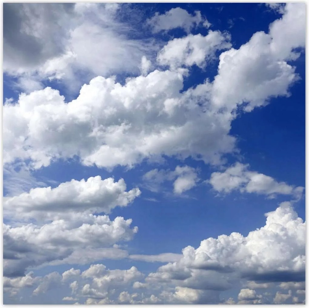 Poszterek 140x140 Gömbölyű felhők Égbolt