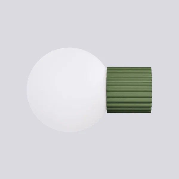 Sollux SL.1722 - Fürdőszobai fali lámpa HALO 1xG9/8W/230V IP44 zöld