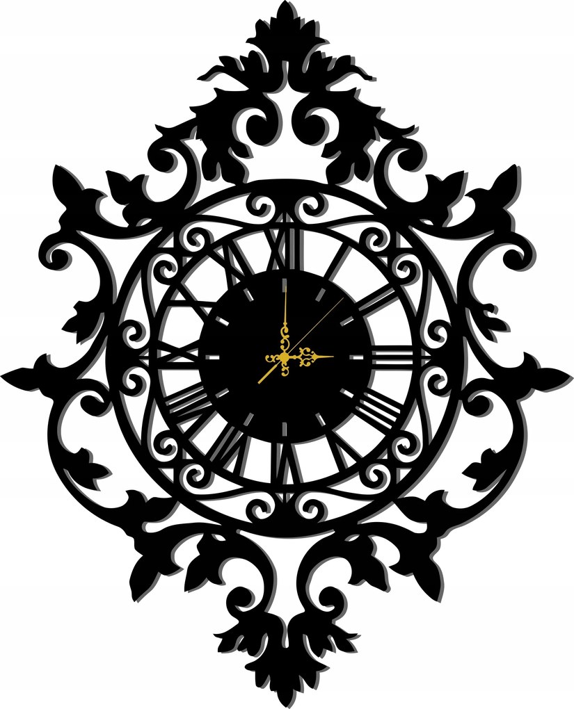 Áttört Retro Falióra 50CM L 17 Színben!