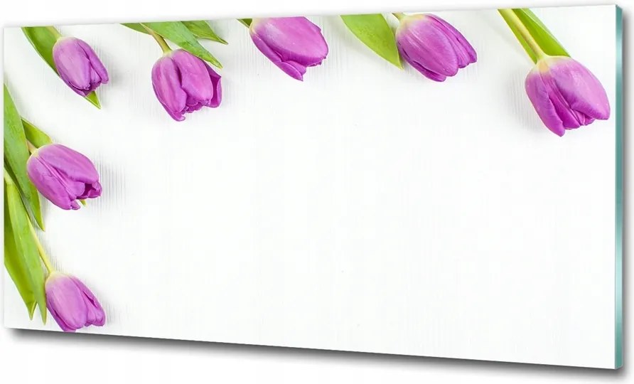 Fotó kép edzett üveg Cseresznyevirágok 125x50