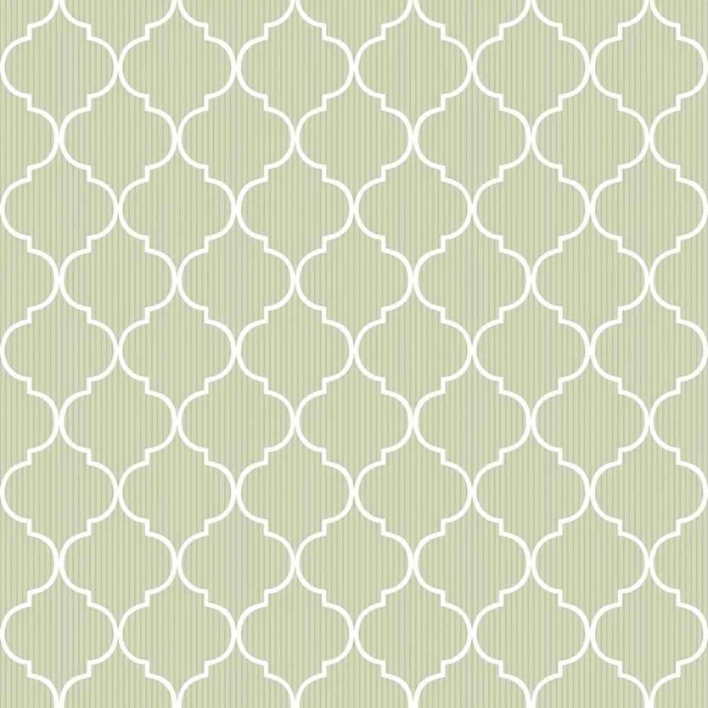 Parato Cristiana Masi Blooming Garden 11 Giara fehér-zöld geometrikus vlies tapéta – 8378