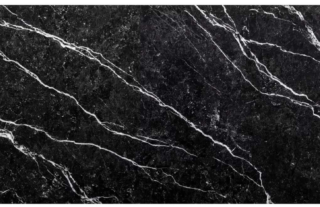 Étkező szett 1 + 4, fekete RAMOD asztal 100x60 cm + kék LAVA szék fekete lábakkal