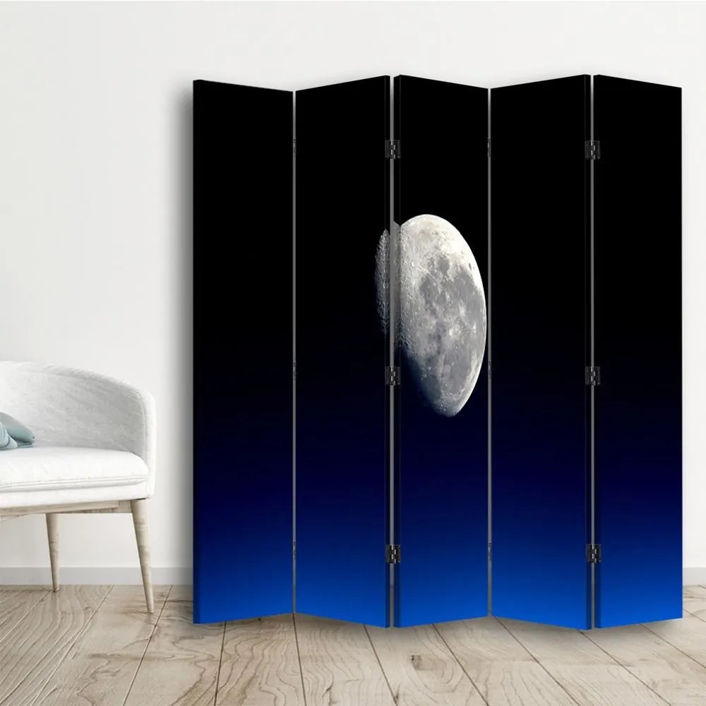Gario Paraván Hold az éjszakai égbolton Méret: 180 x 170 cm, Kivitelezés: Klasszikus paraván