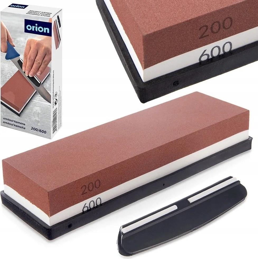 Kő késélező kétoldalas Orion vezetősínnel 18,5 x 6 x 3 cm