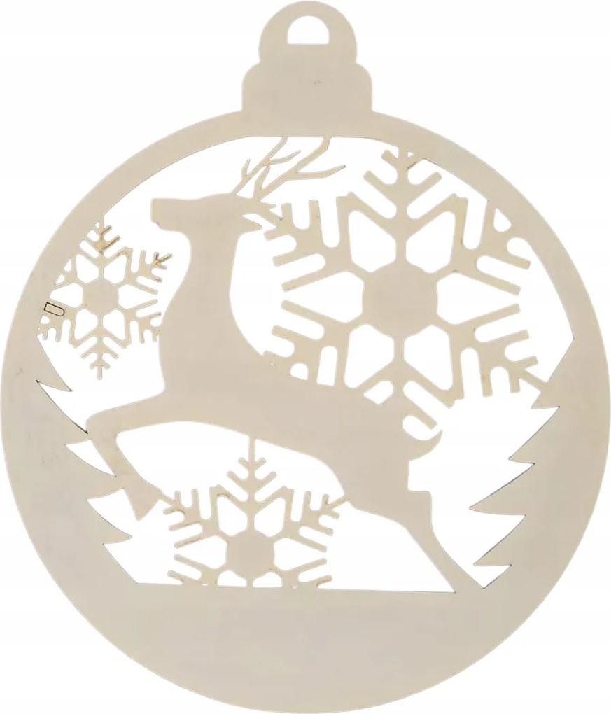 Bomba ajtó ablakra Karácsony medál XL fa karácsonyi