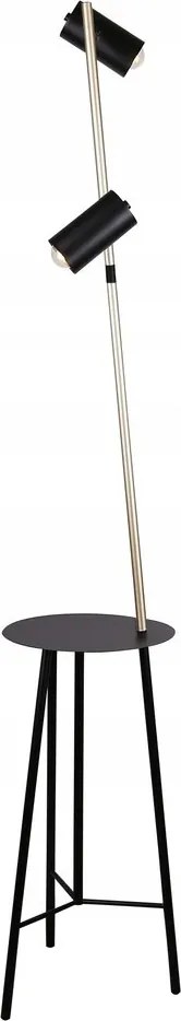 Állólámpa Candellux Lighting Perret E27 15 W fekete