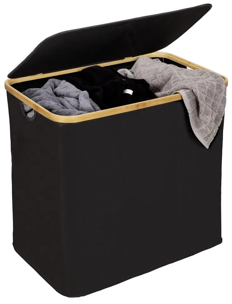 Textil szennyeskosár 105 l Trio Ecori – Wenko