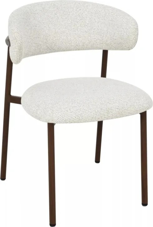 Elton II étkezőszék világosbézs/dió