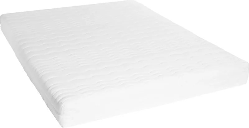 Pietro II NEW Egyszemélyes ágykeret 90x200, ágyráccsal MoonLight matraccal - Fehér