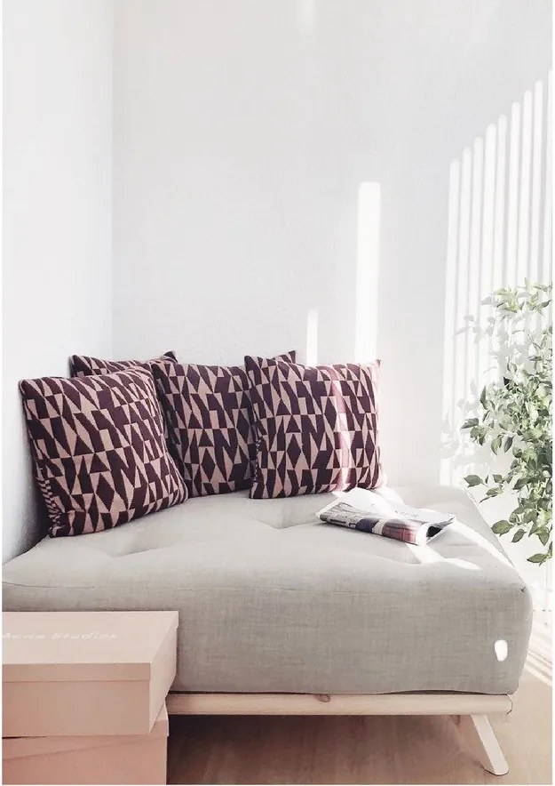 Senza Natural Clear/Grey lábtartó - Karup Design