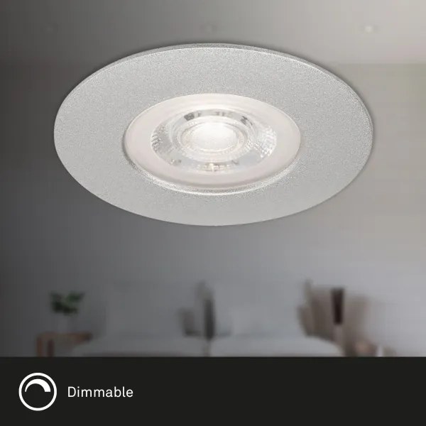 Briloner - KÉSZLET 3x LED Dimmelhető fürdőszobai lámpa LED/4,9W/230V IP44