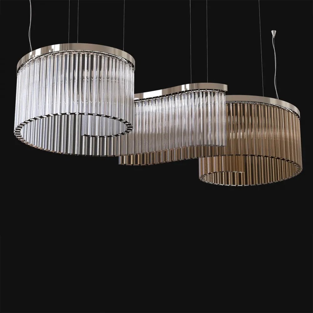 ITALAMP 728-100 Modern Függesztett Lámpa LED IP20