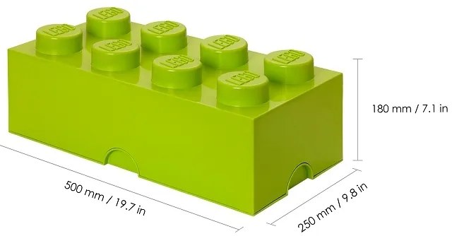 Taroló doboz 8-as, többféle típus - LEGO szín: aqua