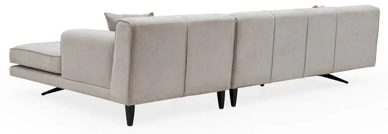 Jivago világosbézs sarokkanapé, jobb oldali - Artie