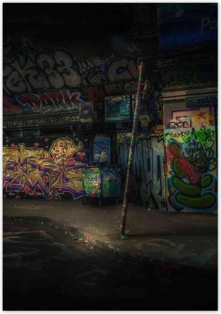 Poszterek 70x100 Graffiti Utcaművészet