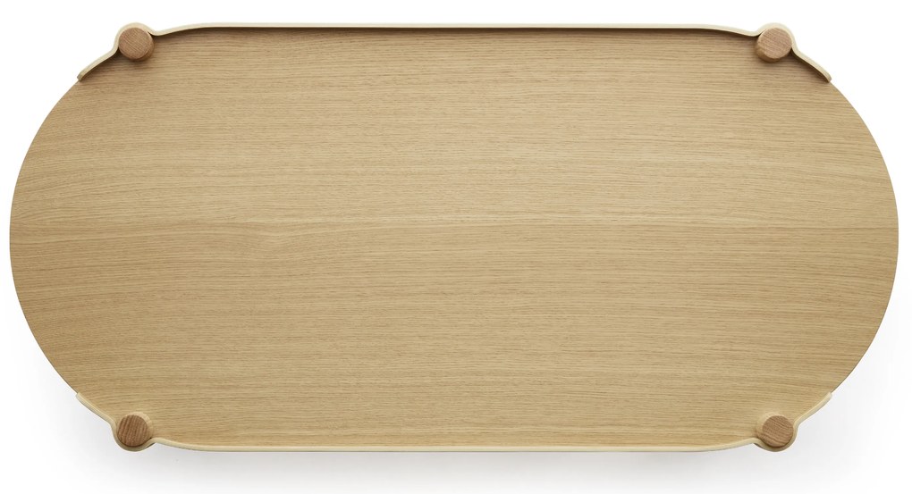 Fa asztal 50x105cm, tölgy - COOEE