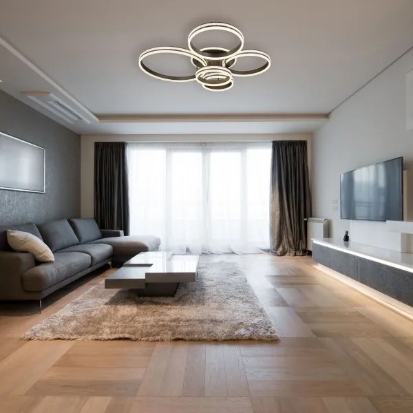 Globo 67314-120 - LED Dimmelhető mennyezeti lámpa GROUNI LED/120W/230V + távirányító