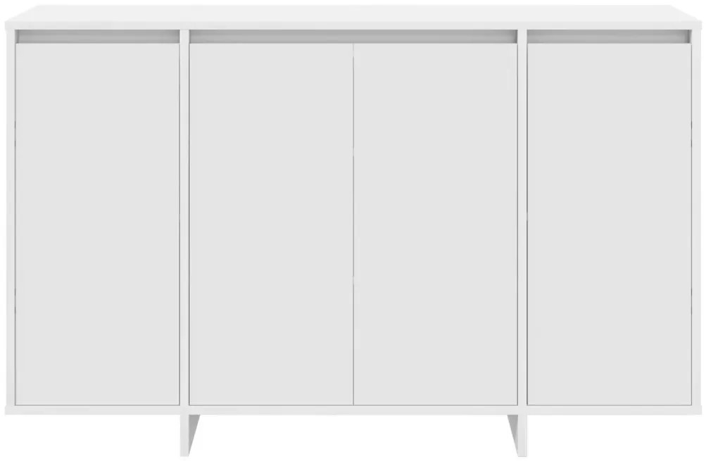 Fehér Oldalszekrény Fehér Mérnöki Fa 120 x 41 x 75 cm