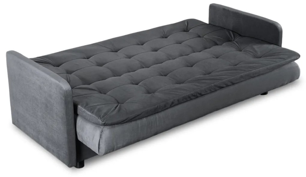 Zestaw 2x Sofa Rozkładana STELLA Szara