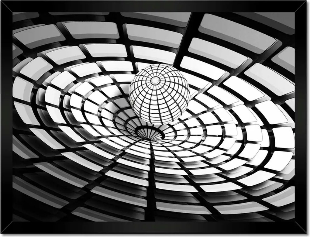 Poszterek keretben 40x30 Absztrakt Geometria