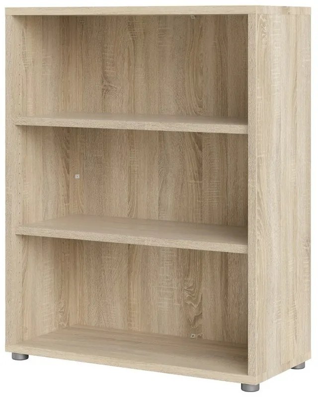 Natúr színű moduláris könyvespolc tölgyfa dekorral 89x113 cm Prima – Tvilum