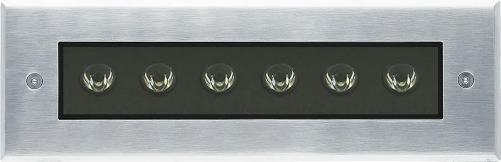 NOVOLUX 191A-L0210B-30 ARGIN Kültéri Talajba Építhető Lámpa Rozsdamentes acél LED IP67