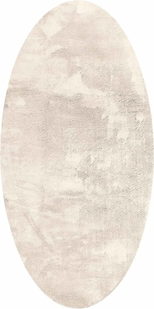 vidaXL Területszőnyegek Ovális HUARTE Bézs 100 x 200 cm