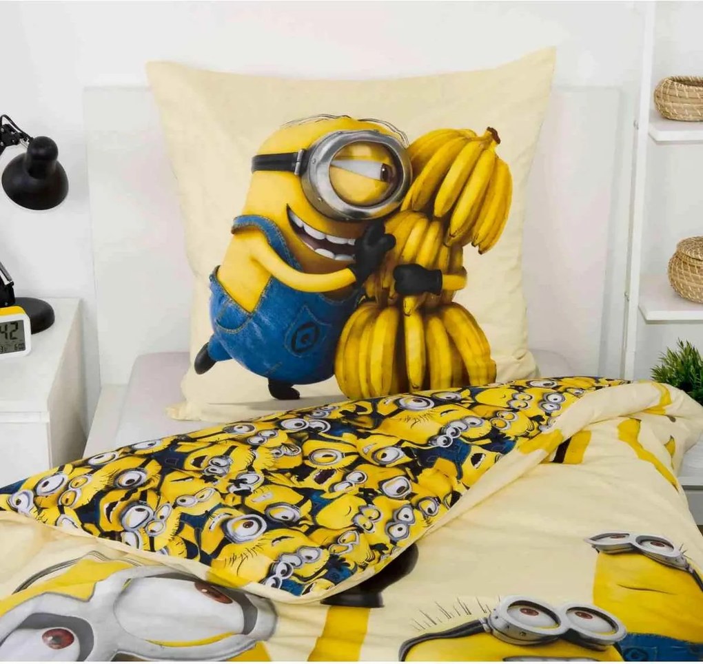 Herding Pamut ágynemű Mimoni , 135 x 200 cm, 80 x 80 cm