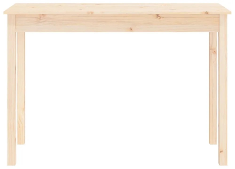 tömör fenyőfa tálalóasztal 110 x 40 x 75 cm