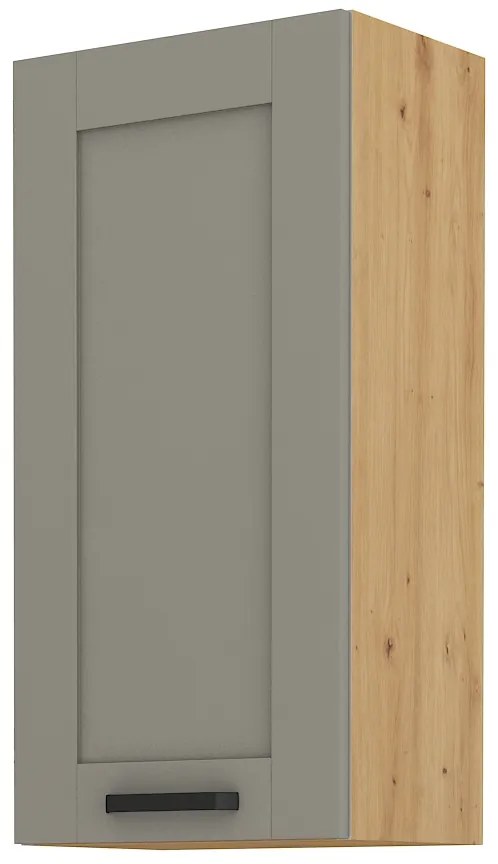 Felső konyhaszekrény Lucid 45 G 90 1F (artisan tölgy + claygrey). 1045507