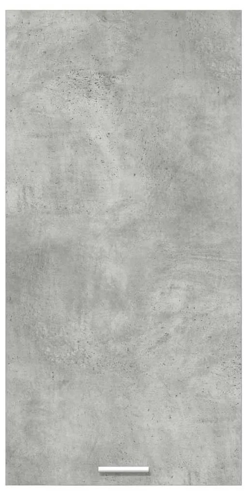 Függő szekrény Riga Beton szürke és fehér 50 x 31 x 100 cm