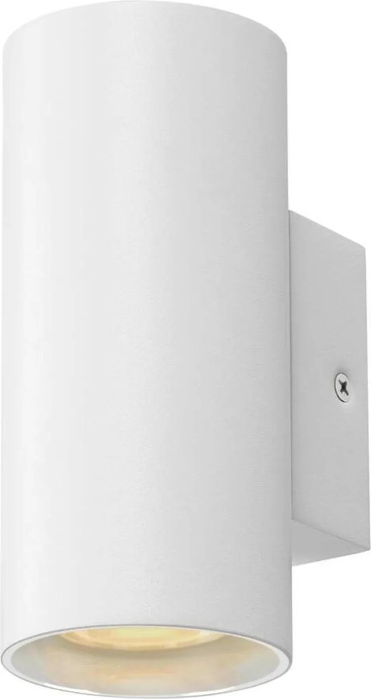 Big White Slv Asto Tube fali lámpatest, hengeres, max. 1x 10