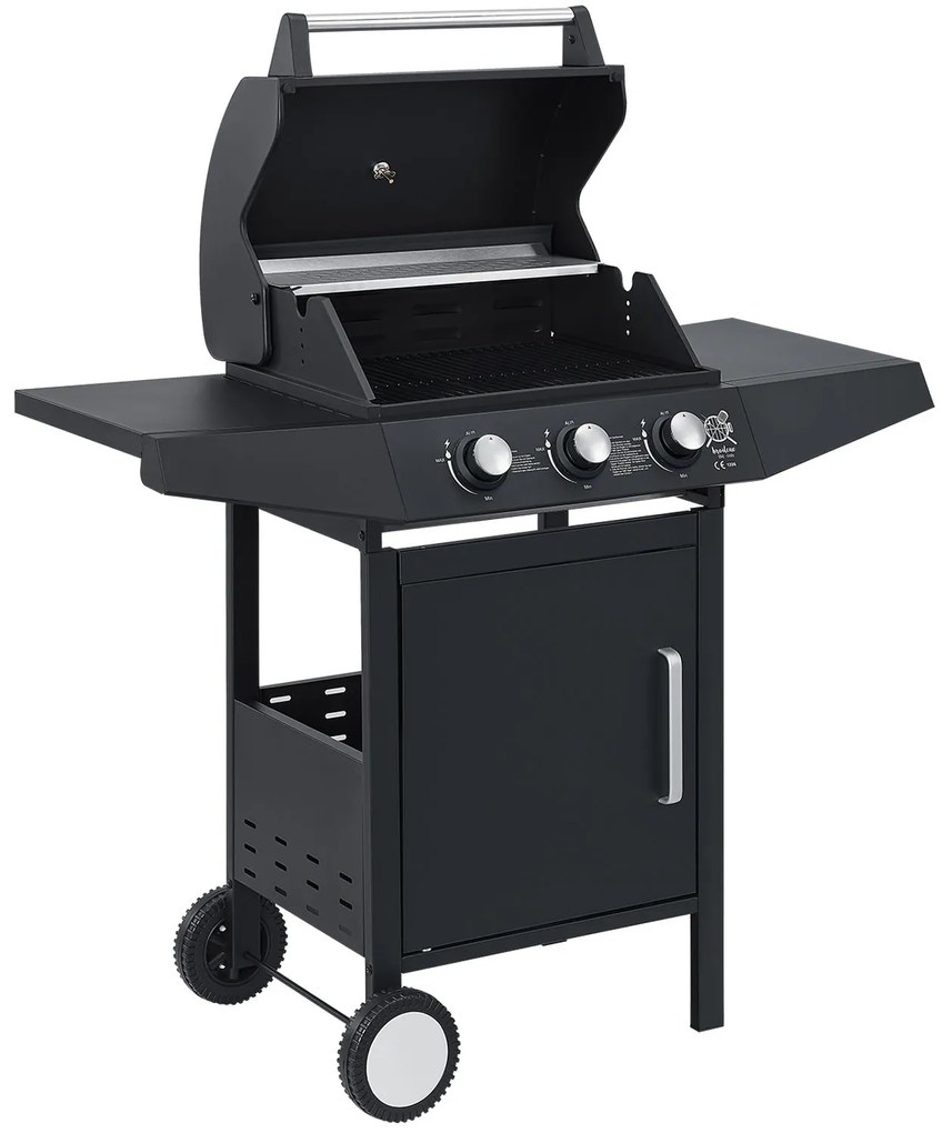 Juskys BBQ gázgrill Louisiana 3 égővel