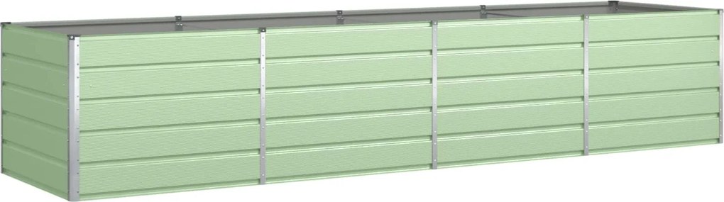 vidaXL Növénytartó Pasztell Zöld 195 x 100 x 45 cm Horganyzott acél