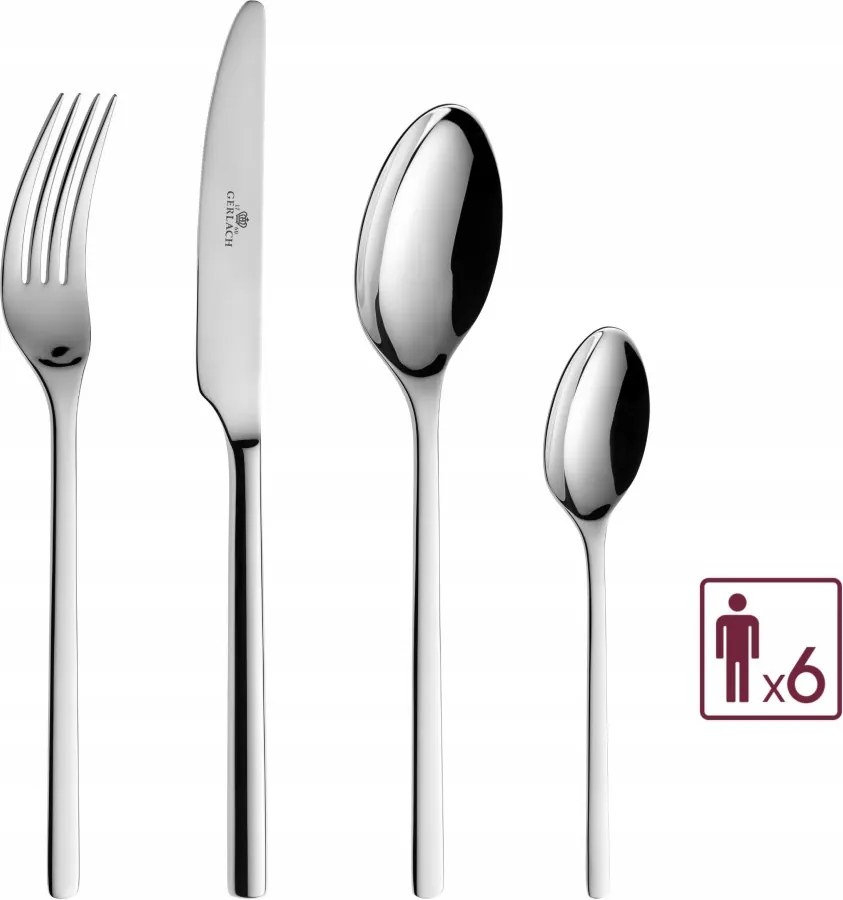 Evőeszköz szett Gerlach Modern 24 db-os