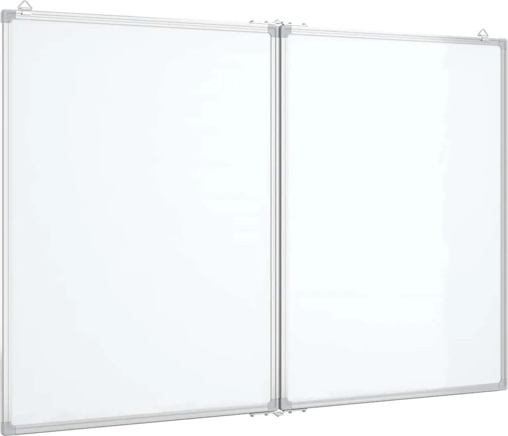 vidaXL összecsukható alumínium mágnestábla 120x80x1,7 cm