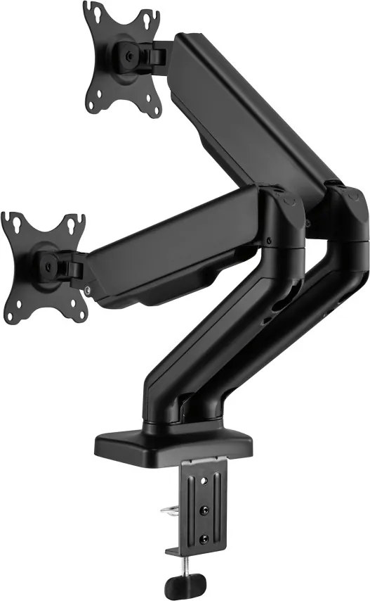 Cabletech két monitor tartó (17-32 ")