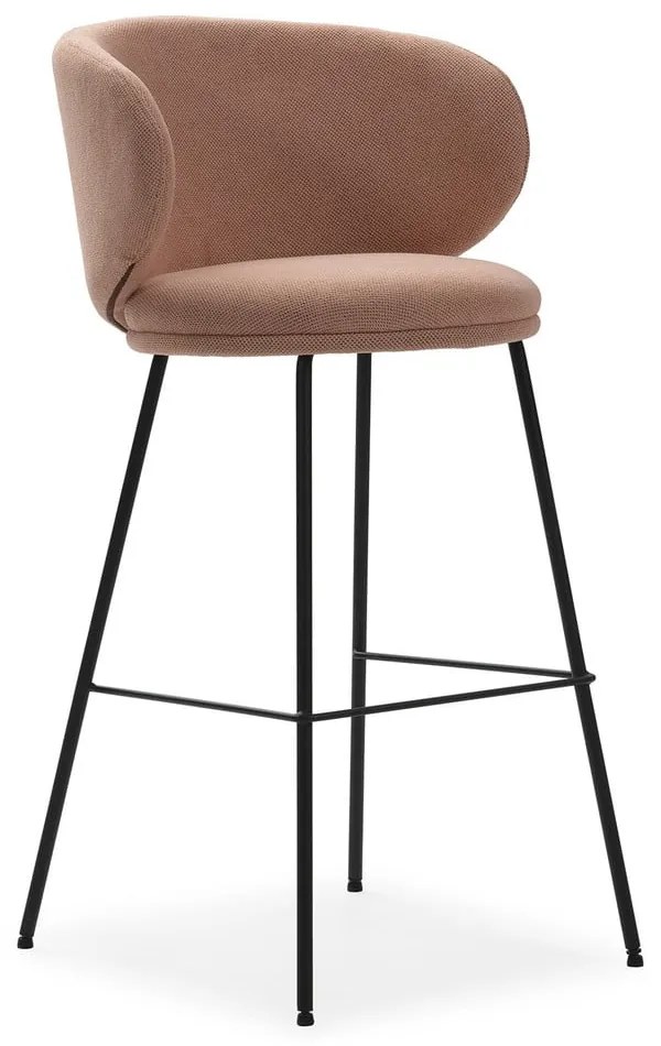 Világos rózsaszín bárszék szett 2 db-os (ülésmagasság 65 cm) Rush – Marckeric
