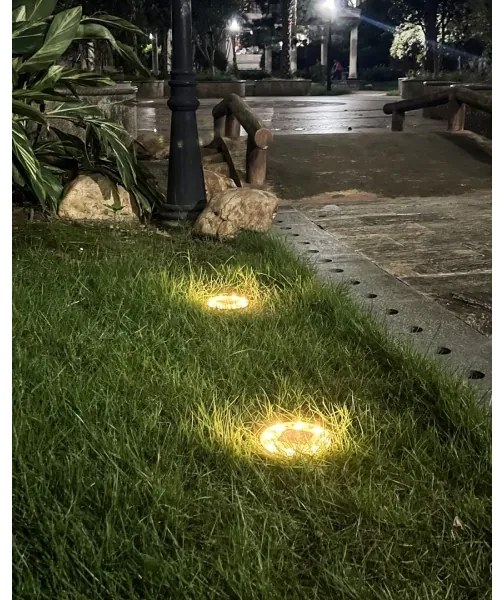 Immax 08496L-SADA 4xLED kültéri napelemes lámpa szenzorral 0,048W/2V IP68