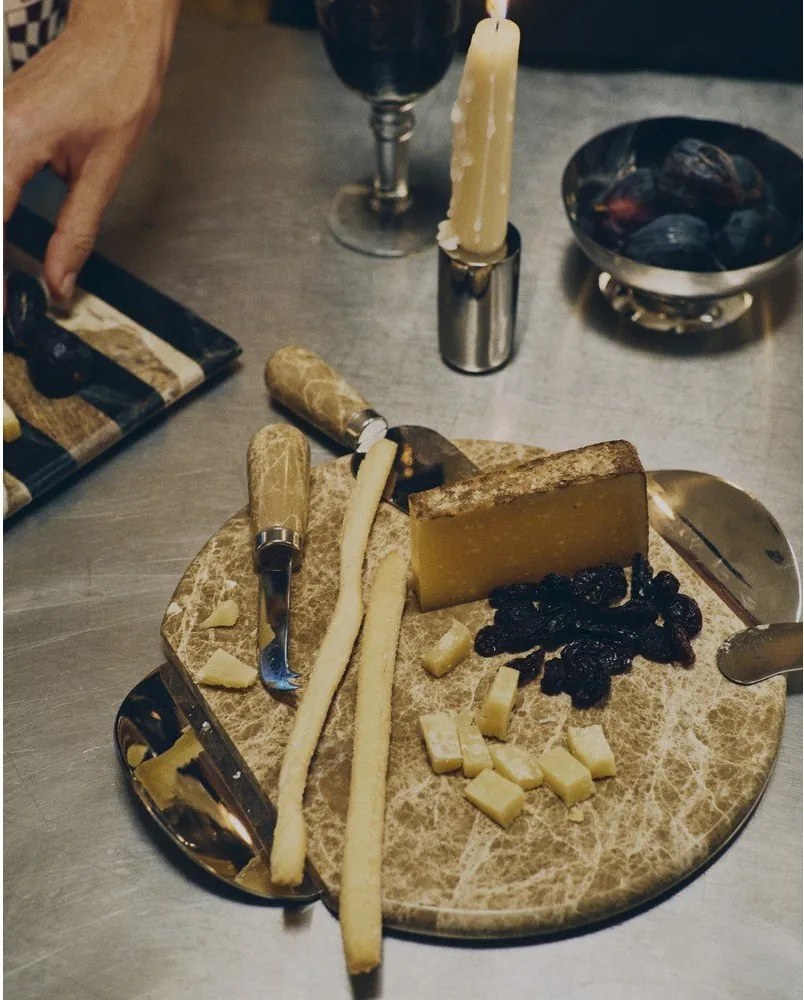 Rozsdamentes acél sajtvágó kés készlet 4 db-os Adoma – Kave Home