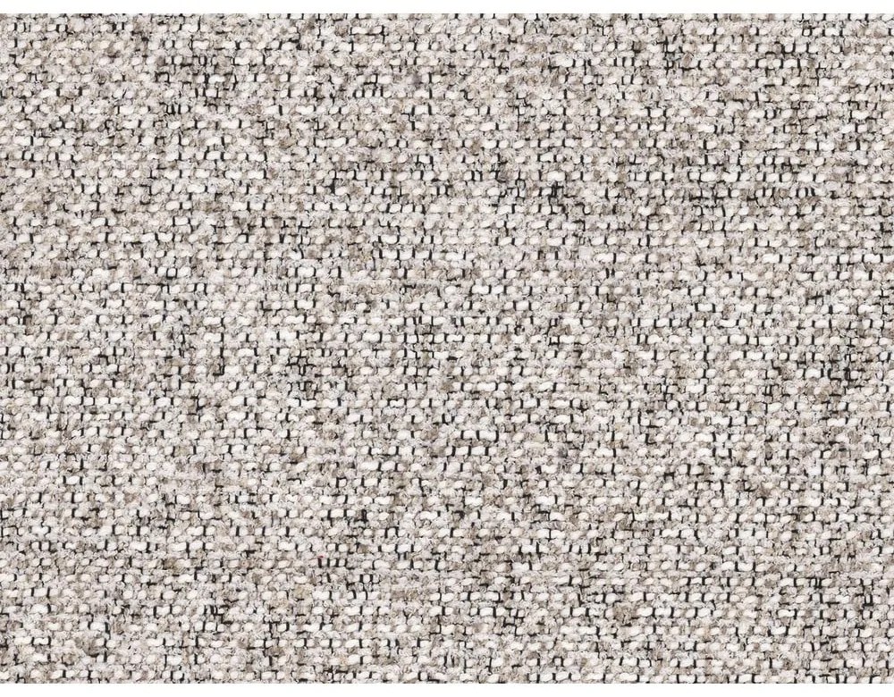 Bézs kárpitozott ágyneműtartós franciaágy ágyráccsal 180x200 cm Simon – Micadoni