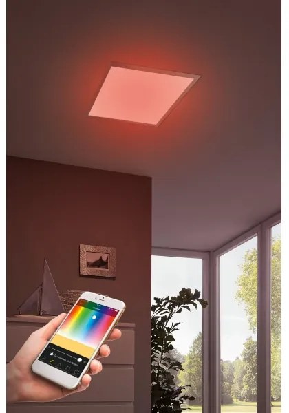 Eglo 96662 - LED Dimmelhető mennyezeti lámpa SALOBRENA-C LED/16W/230V + távirányító