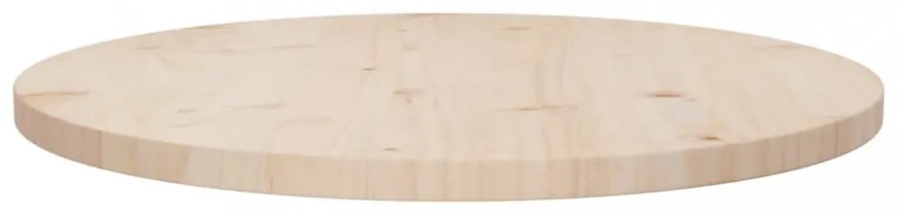 tömör fenyőfa asztallap Ø60 x 2,5 cm