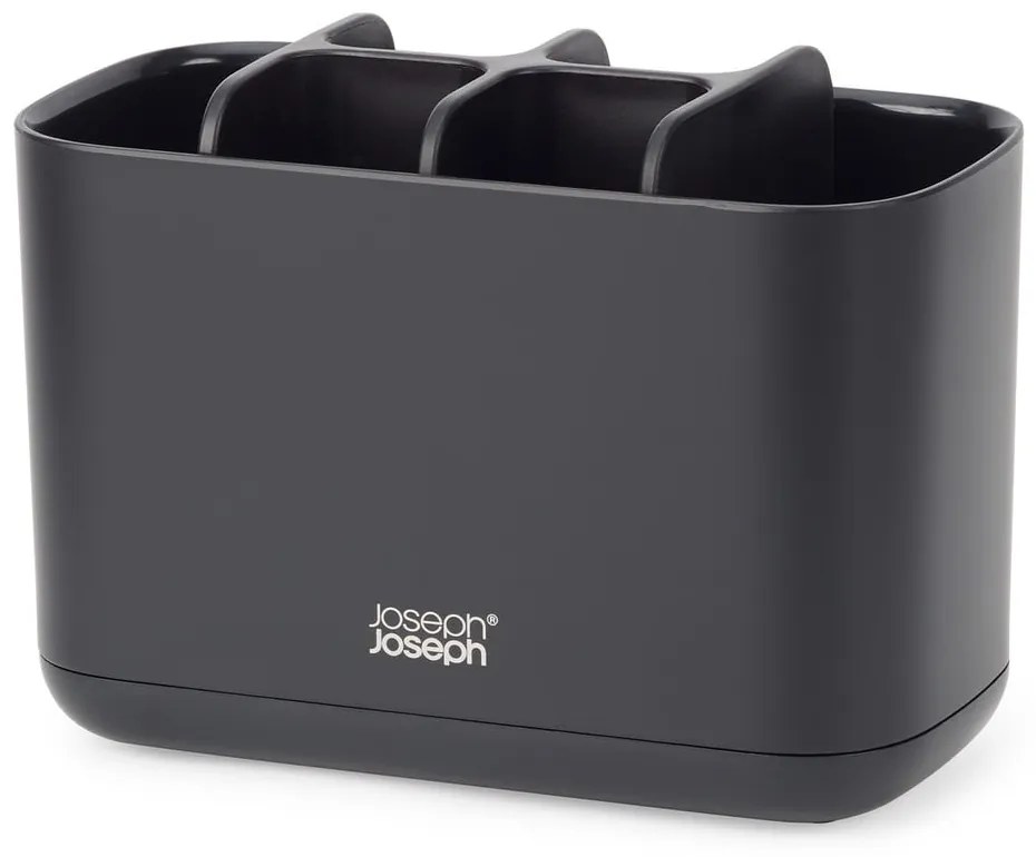 Fekete műanyag fogkefetartó állvány EasyStore – Joseph Joseph
