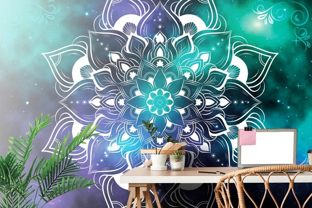 Öntapadó tapéta modern Mandala keleti mintával