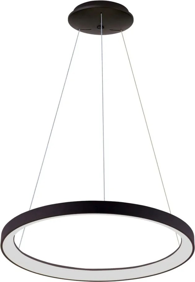 ITALUX 5902854538430 VICO Modern Led Függesztett Lámpa Fehér, Fekete LED IP20