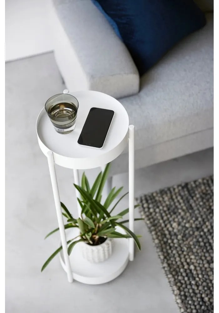 Fém virágtartó állvány (magasság 70 cm) Tower – YAMAZAKI