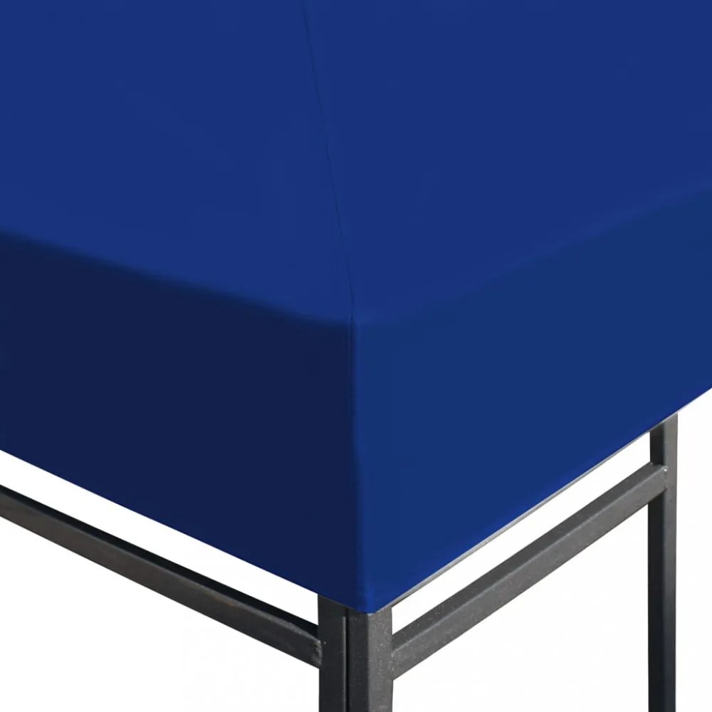 kék pavilon tetőponyva 310 g/m², 3 x 3 m