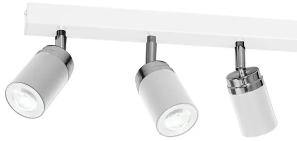 Spotlámpa RENO 6xGU10/8W/230V fehér/króm